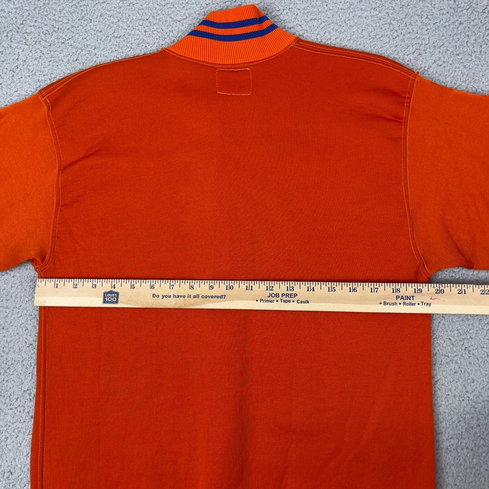 VTG 60s Champion Texas Tech University Varsity Jacket Mens M Orange College USA - Picture 6 of 6